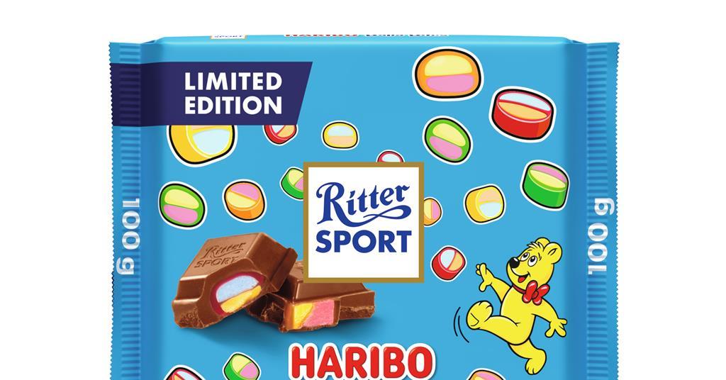 Haribo and Ritter Sport team up for co-branded chocolate bar